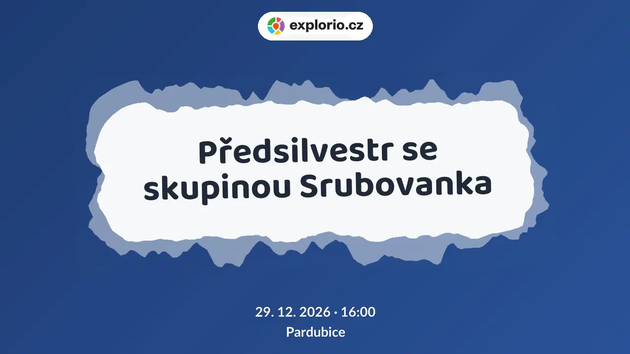 Předsilvestr se skupinou Srubovanka – divadlo, Hudba a Kino, Pardubice