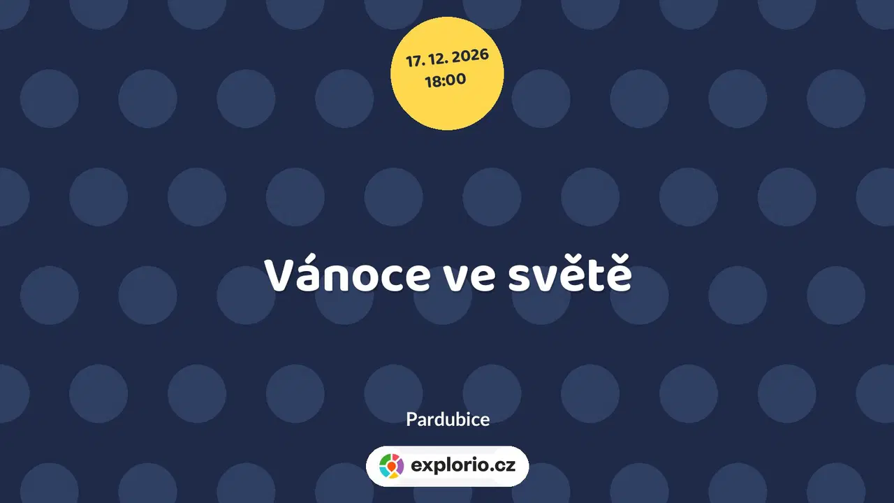 Vánoce ve světě – prohlídky a Muzea, Pardubice