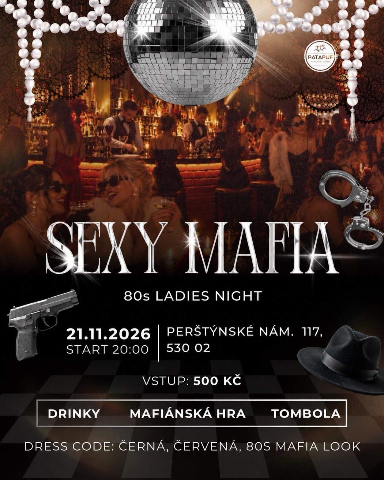 Sexy Mafia - 80s Ladies Night – divadlo, Hudba a Kino, Pardubice – fotka 2