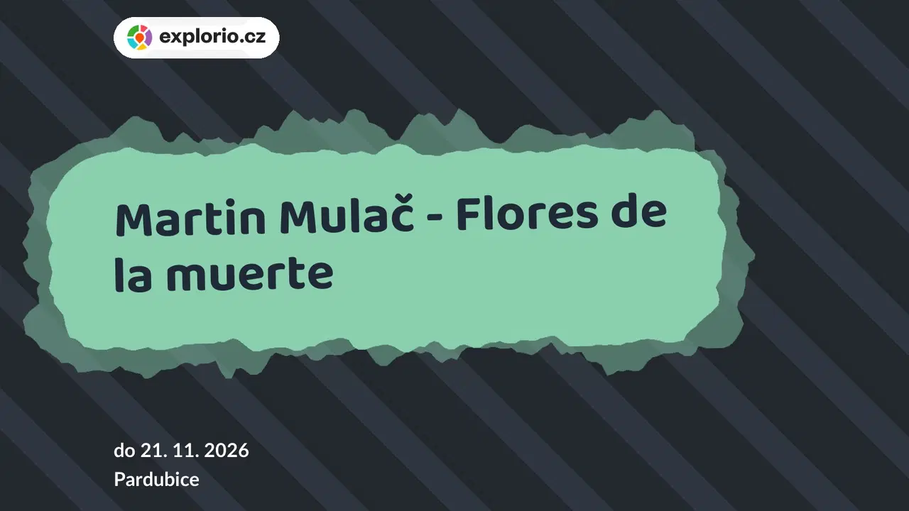 Martin Mulač - Flores de la muerte – prohlídky a Muzea, Pardubice