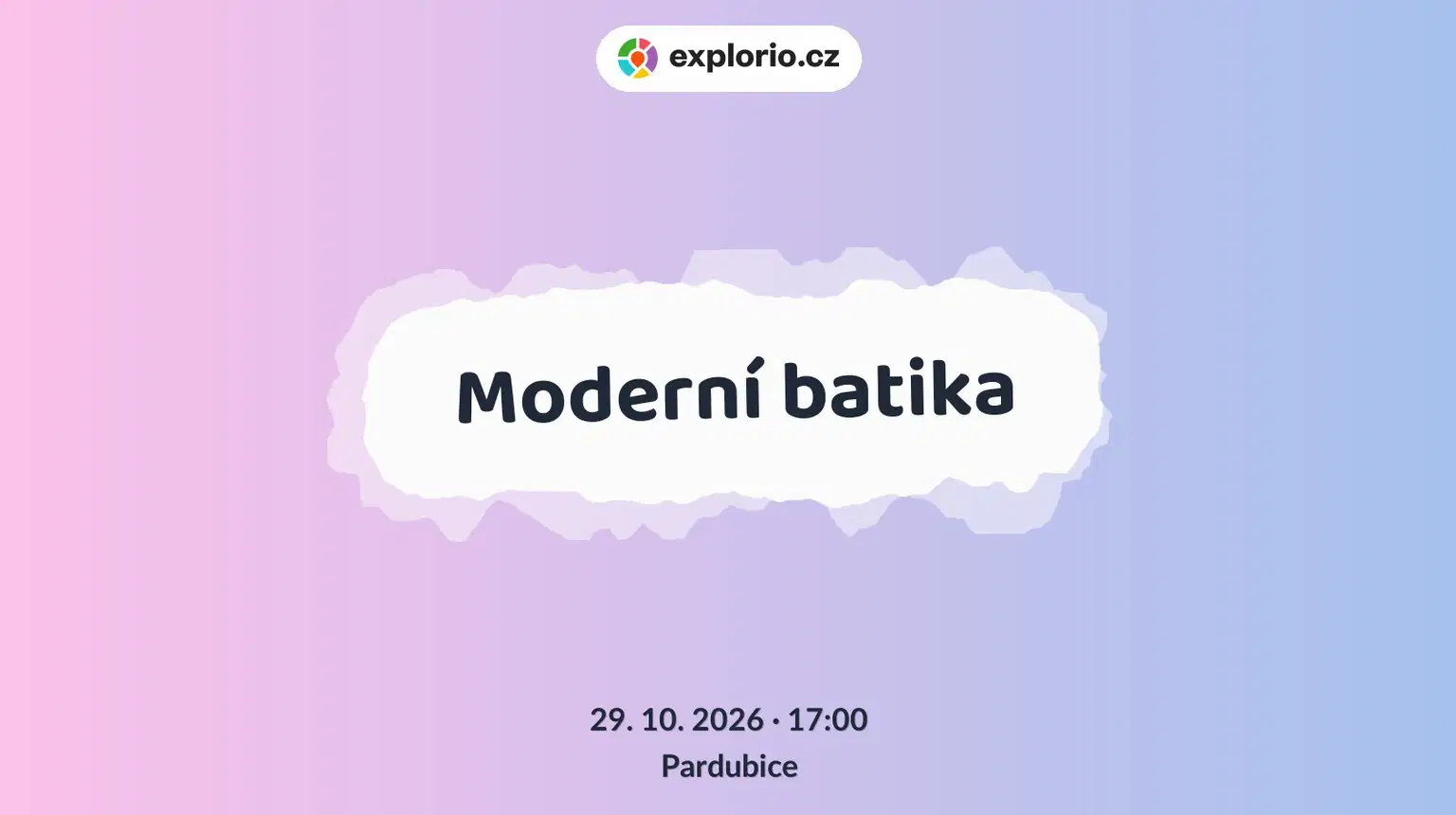 Moderní batika – tvořivé dílny a Workshopy, Pardubice