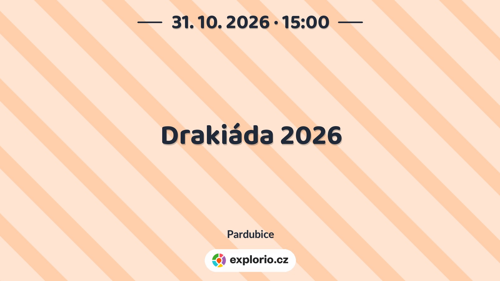 Drakiáda 2026 – sport a Pohyb, Pardubice