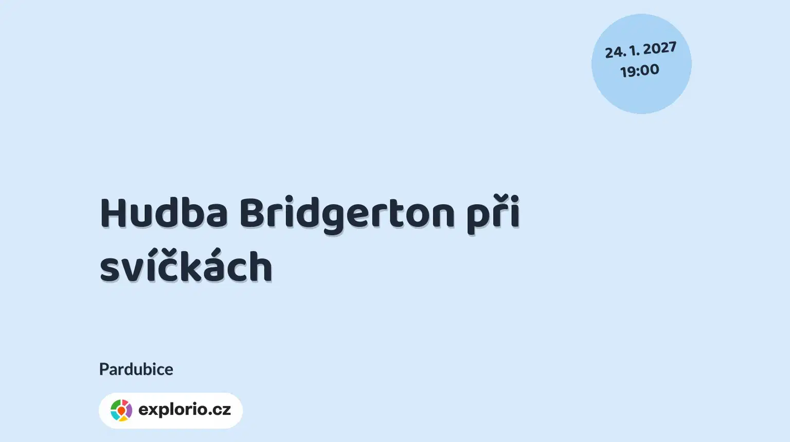 Hudba Bridgerton při svíčkách – divadlo, Hudba a Kino, Pardubice