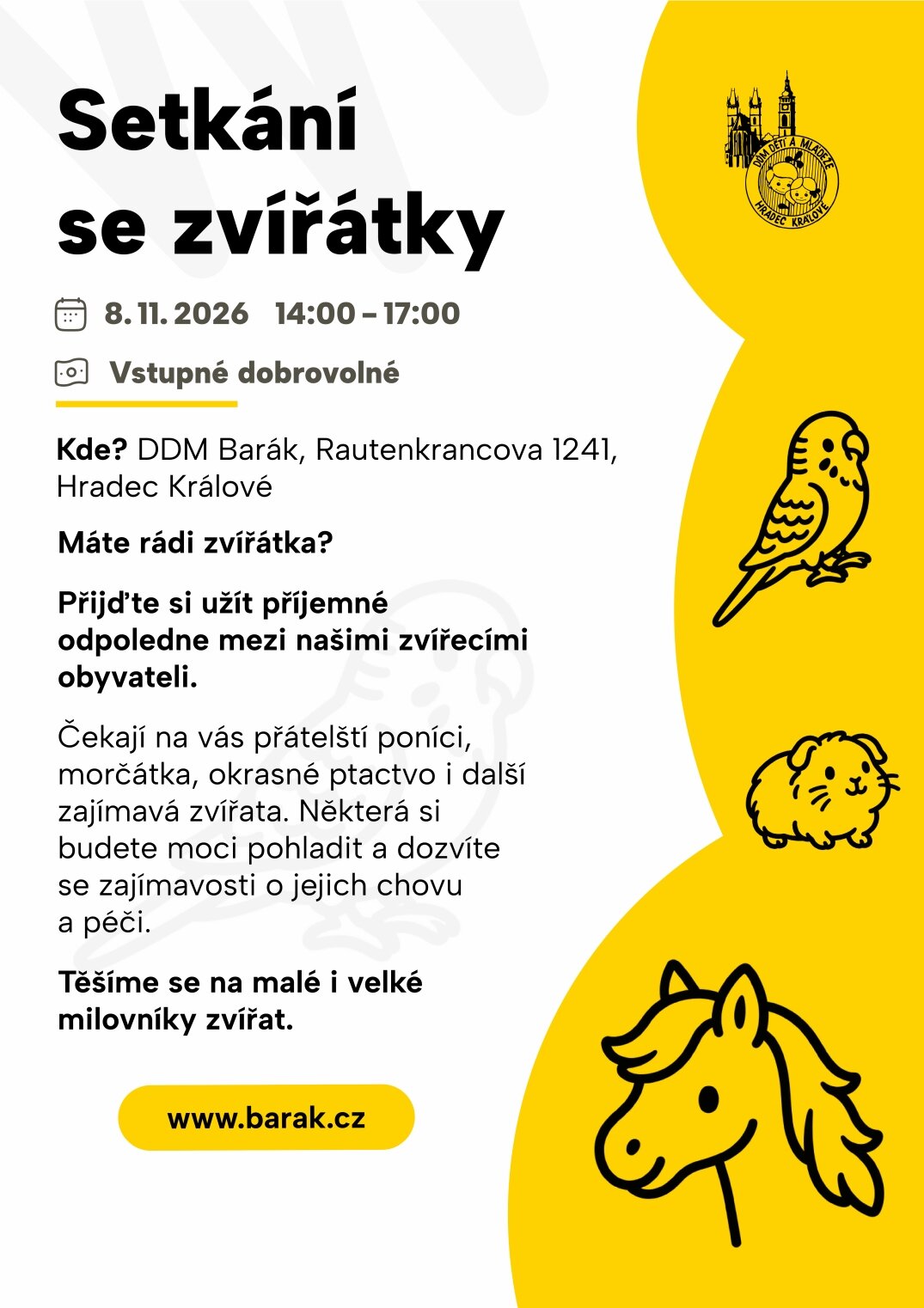 Setkání se zvířátky – příroda a Zvířátka, Hradec Králové – fotka 2