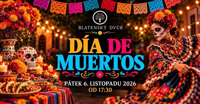 Día de Muertos – festivaly a Slavnosti, Pardubice – fotka 2