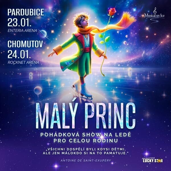 Malý princ na ledě – divadlo, Hudba a Kino, Pardubice – fotka 2