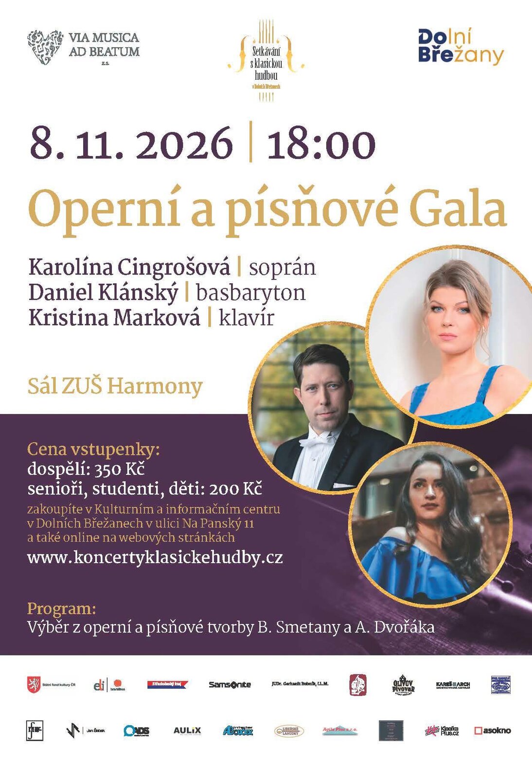 Operní a písňové Gala – divadlo, Hudba a Kino, Dolní Břežany – fotka 2