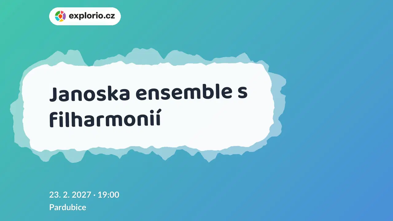 Janoska ensemble s filharmonií – divadlo, Hudba a Kino, Pardubice