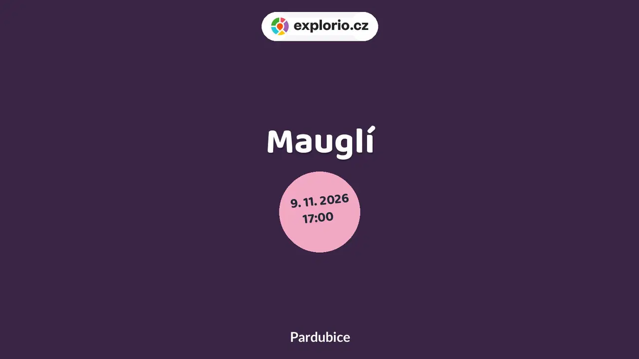 Mauglí – divadlo, Hudba a Kino, Pardubice