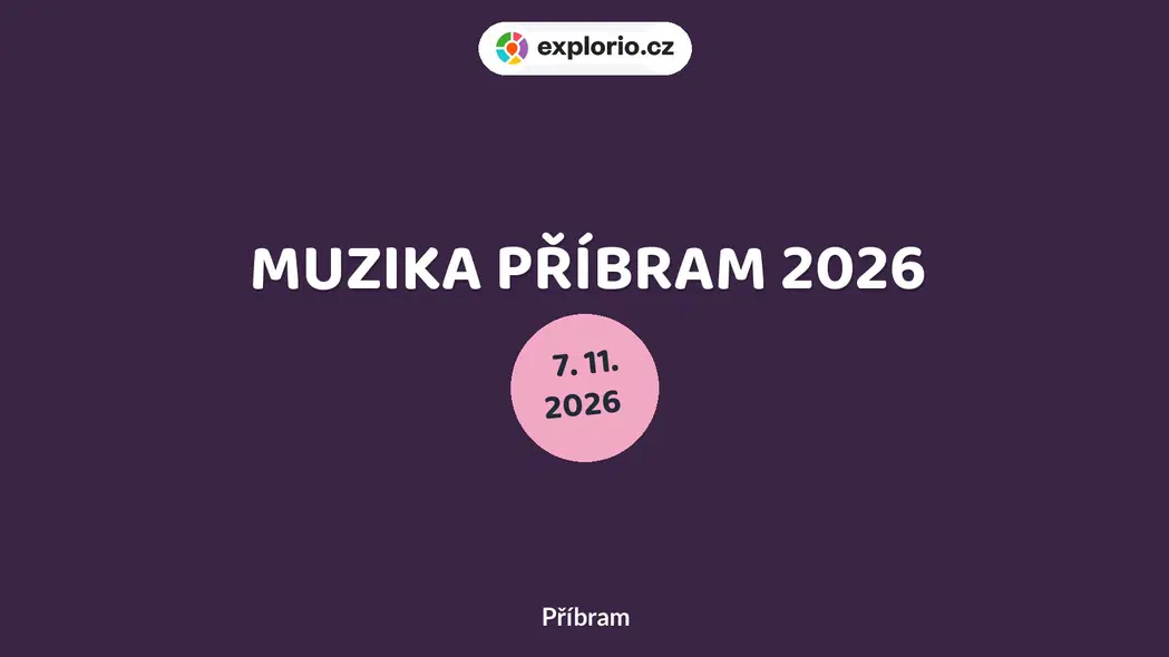 MUZIKA PŘÍBRAM 2026 – divadlo, Hudba a Kino, Příbram