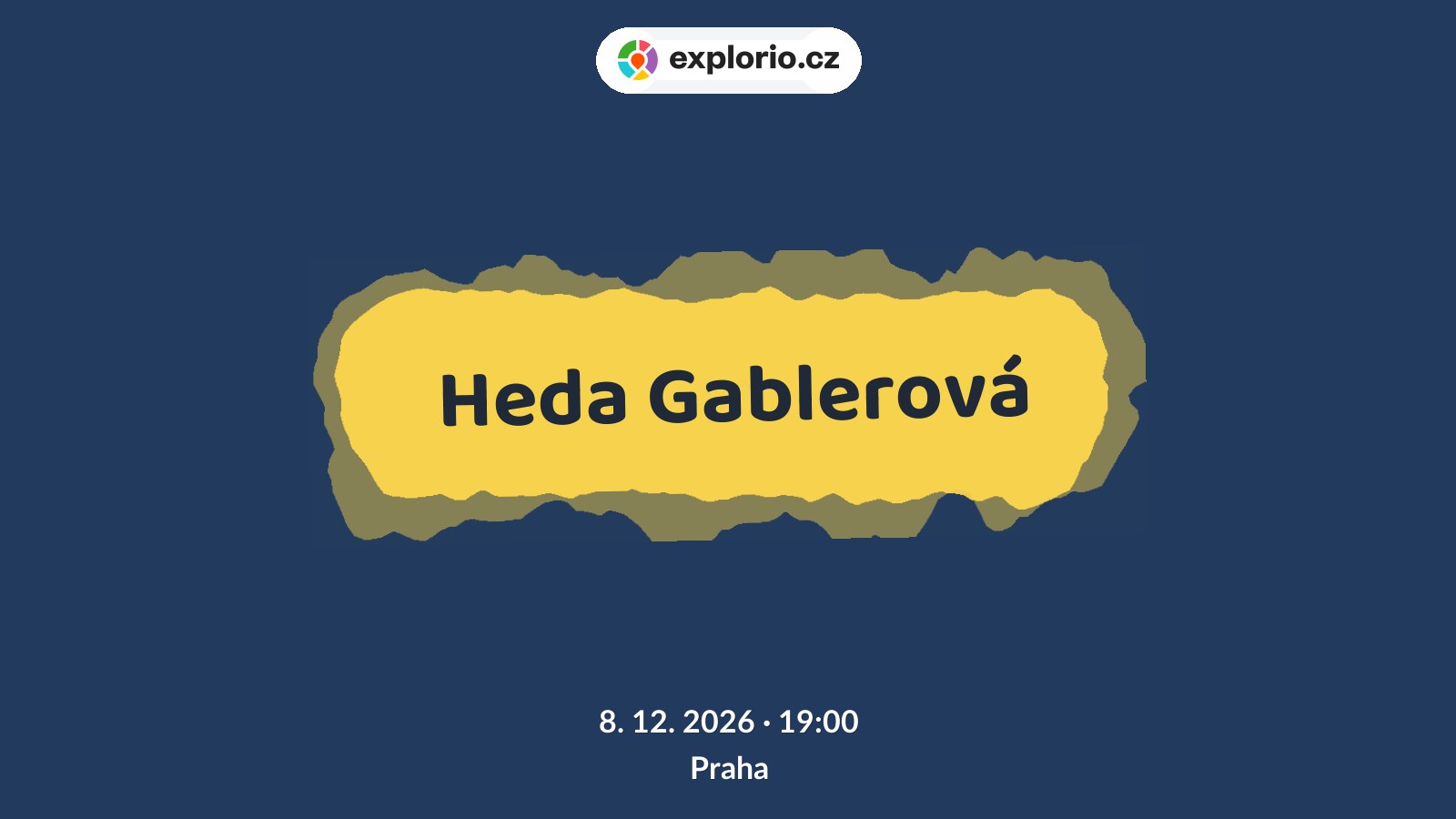 Heda Gablerová – divadlo, Hudba a Kino, Praha
