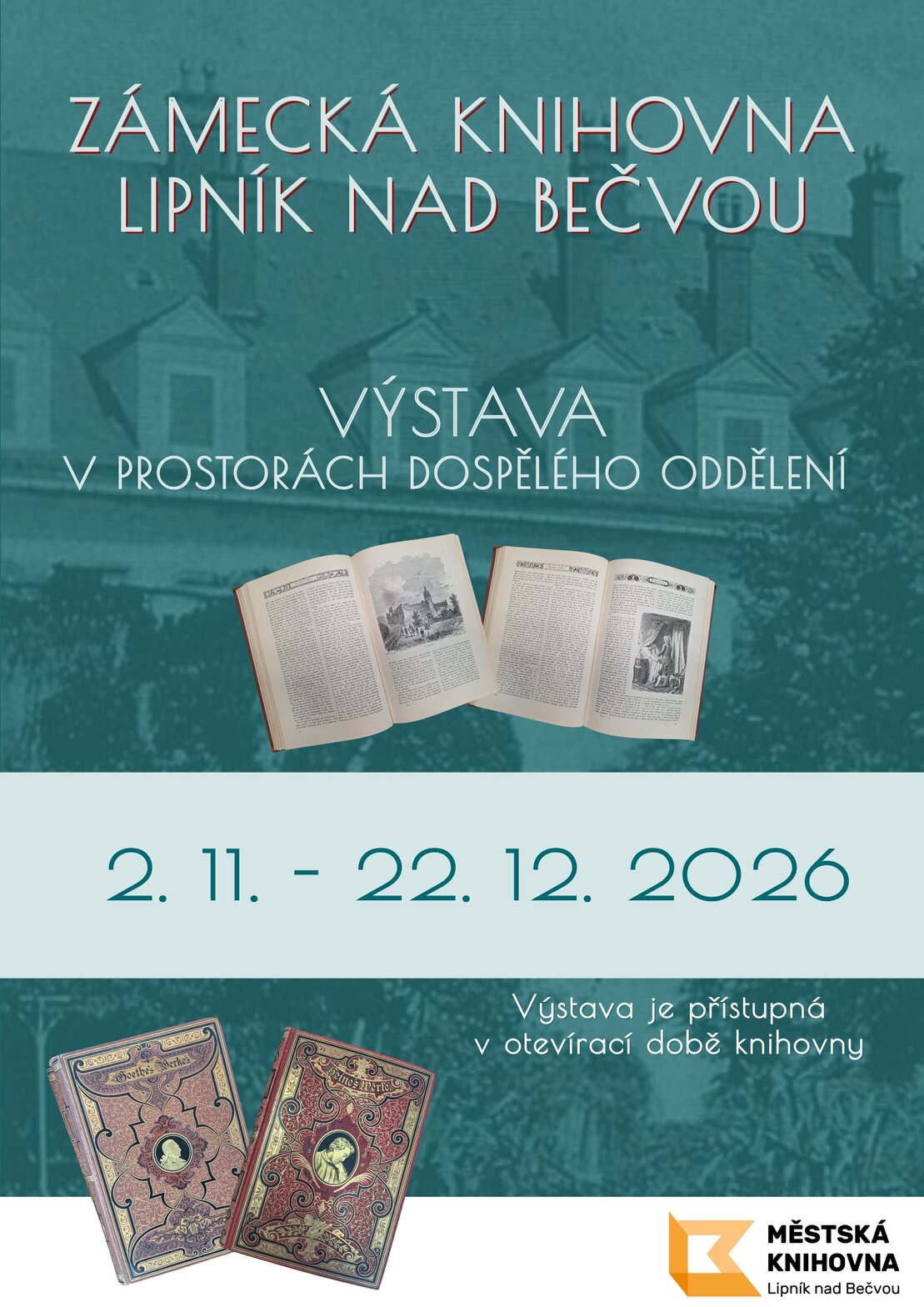 ZÁMECKÁ KNIHOVNA: UNIKÁTNÍ HISTORICKÉ SVAZKY OŽÍVAJÍ NA NOVÉ VÝSTAVĚ – prohlídky a Muzea, Olomouc – fotka 2