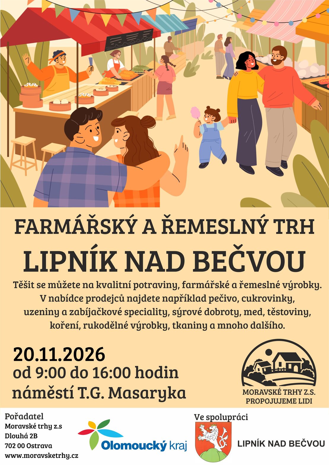 FARMÁŘSKÉ A ŘEMESLNÉ TRHY – festivaly a Slavnosti, Lipník nad Bečvou – fotka 2