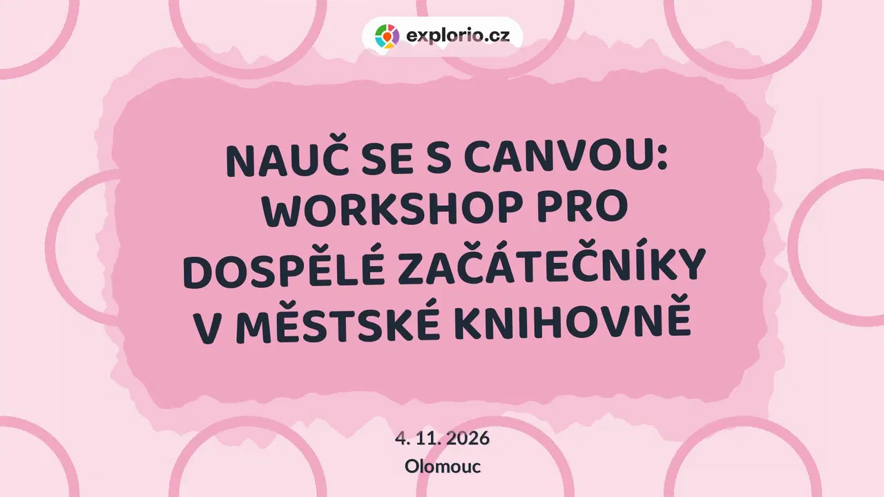 NAUČ SE S CANVOU: WORKSHOP PRO DOSPĚLÉ ZAČÁTEČNÍKY V MĚSTSKÉ KNIHOVNĚ – tvořivé dílny a Workshopy, Olomouc