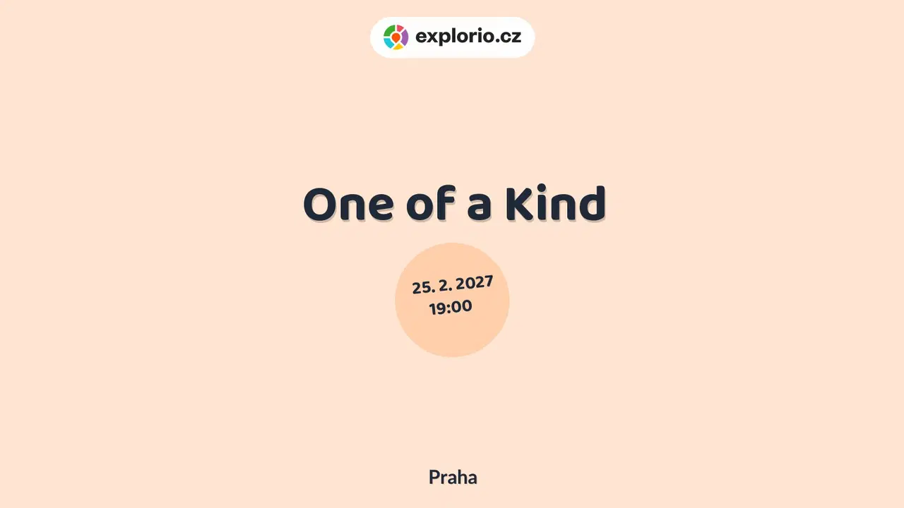 One of a Kind – divadlo, Hudba a Kino, Praha