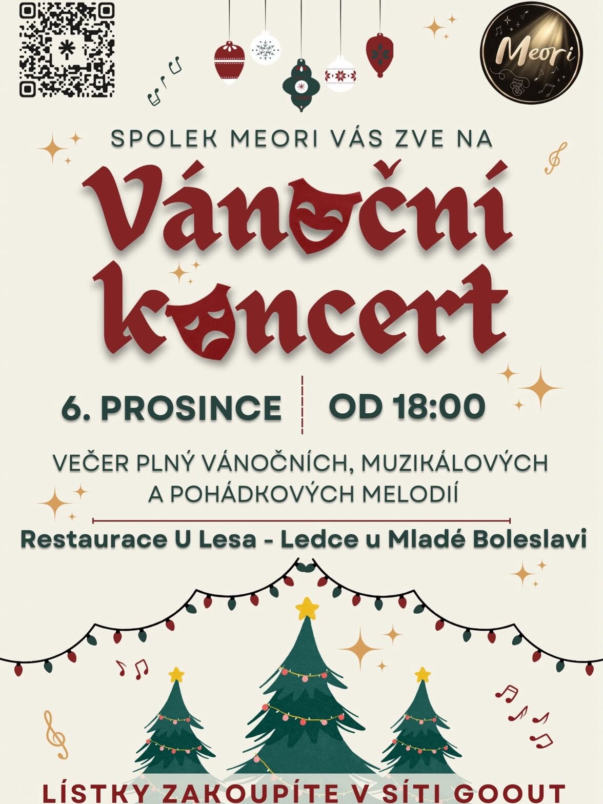 Vánoční konzert Meori – divadlo, Hudba a Kino, Ledce – fotka 2