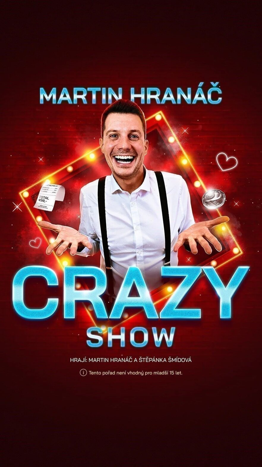 Martin Hranáč Crazy Show – divadlo, Hudba a Kino, Pardubice – fotka 2
