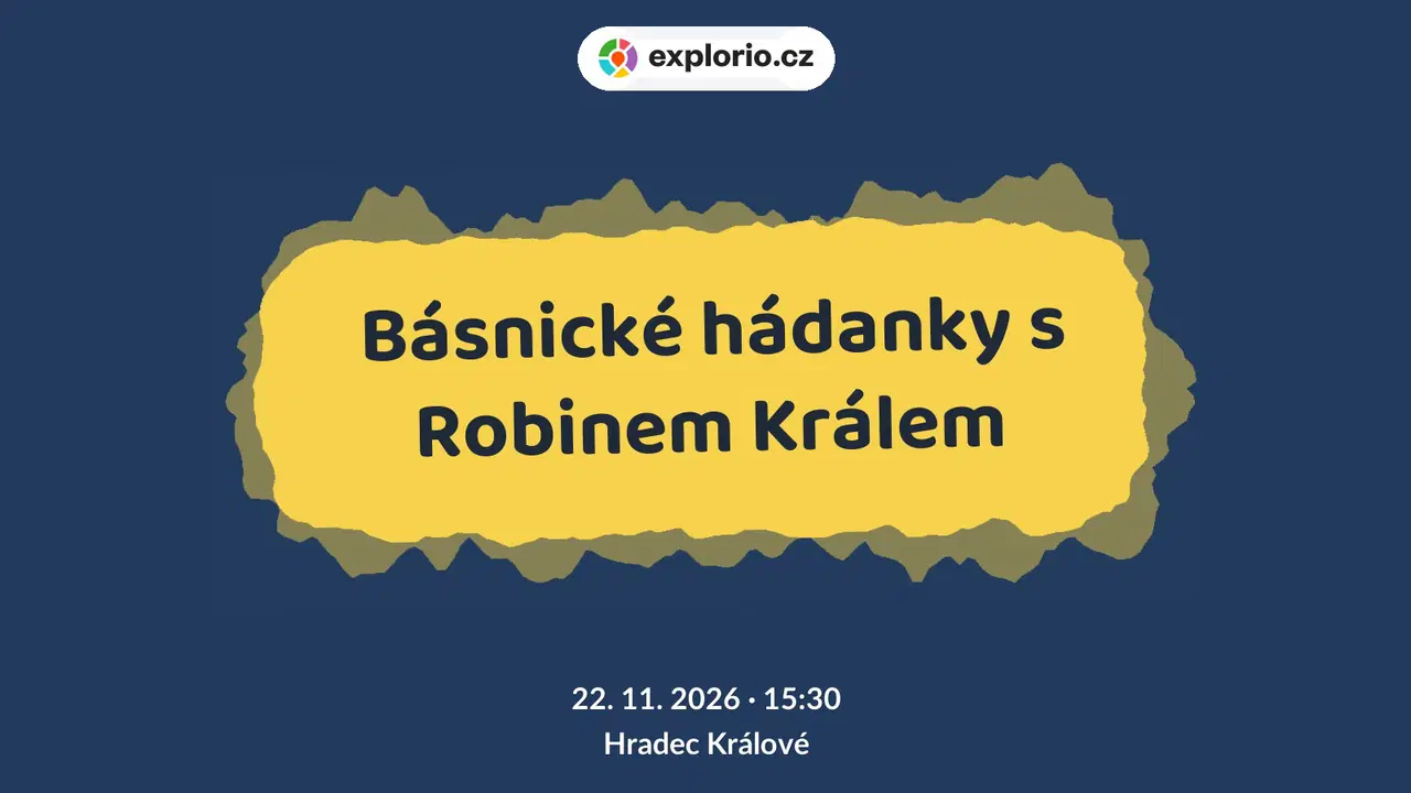 Básnické hádanky s Robinem Králem – tvořivé dílny a Workshopy, Hradec Králové