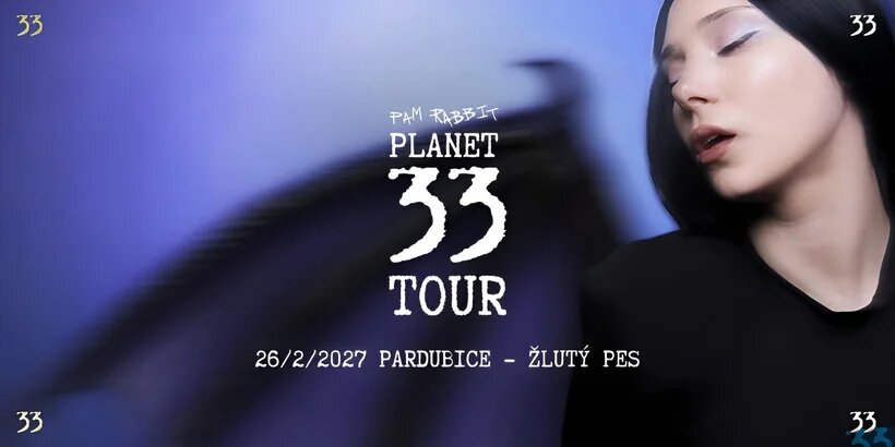 Pam Rabbit - Planet 33 tour 2027 – divadlo, Hudba a Kino, Pardubice – fotka 2