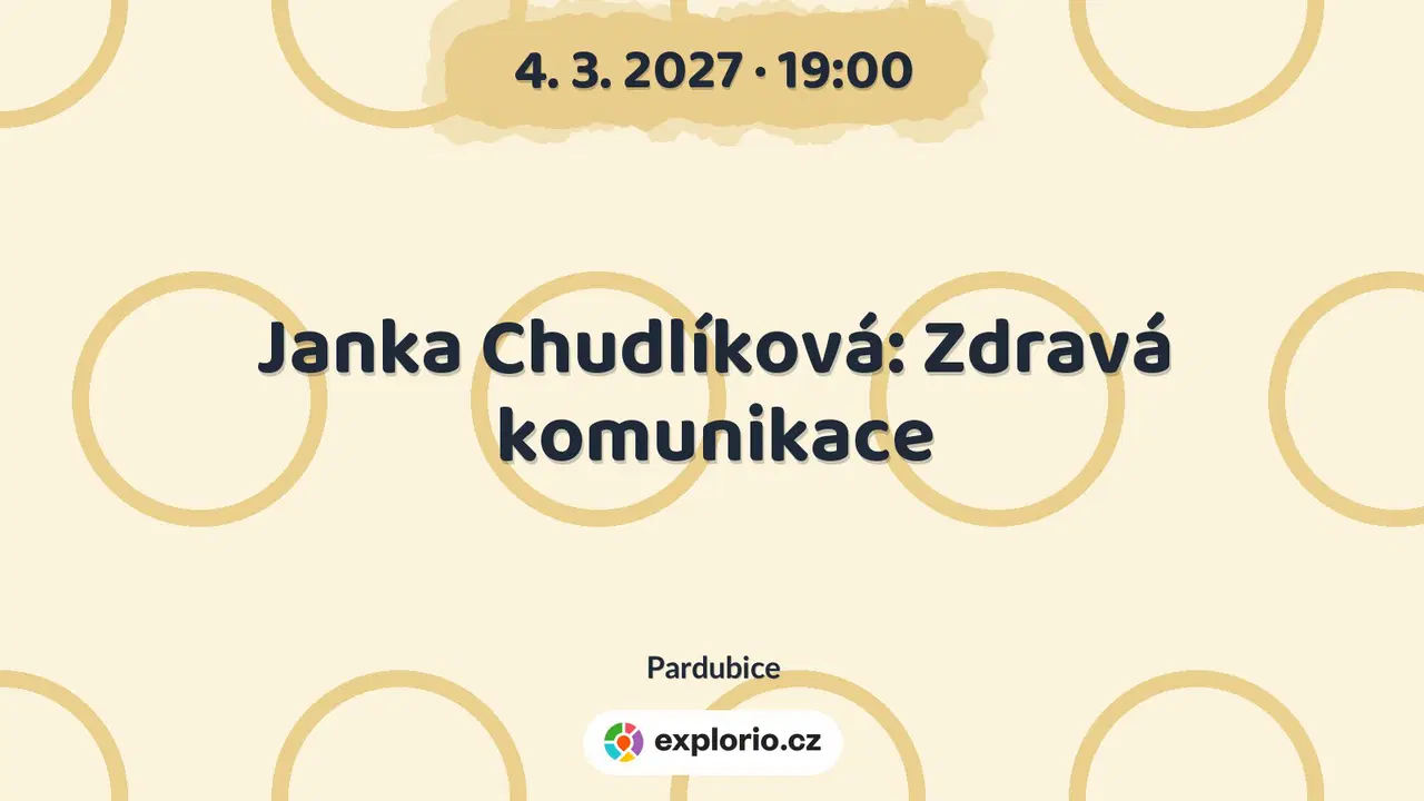 Janka Chudlíková: Zdravá komunikace – tvořivé dílny a Workshopy, Pardubice