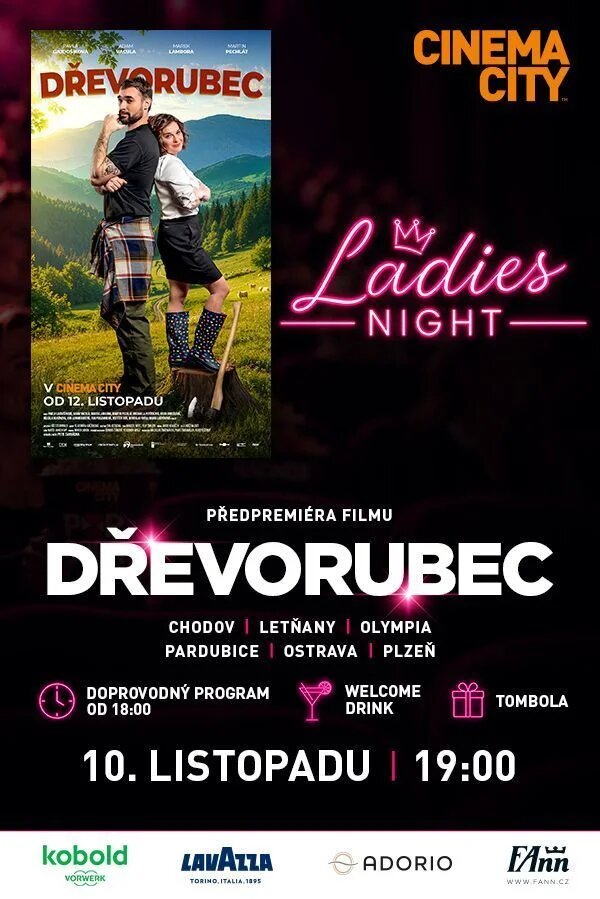Ladies Night - Dřevorubec – divadlo, Hudba a Kino, Pardubice – fotka 2