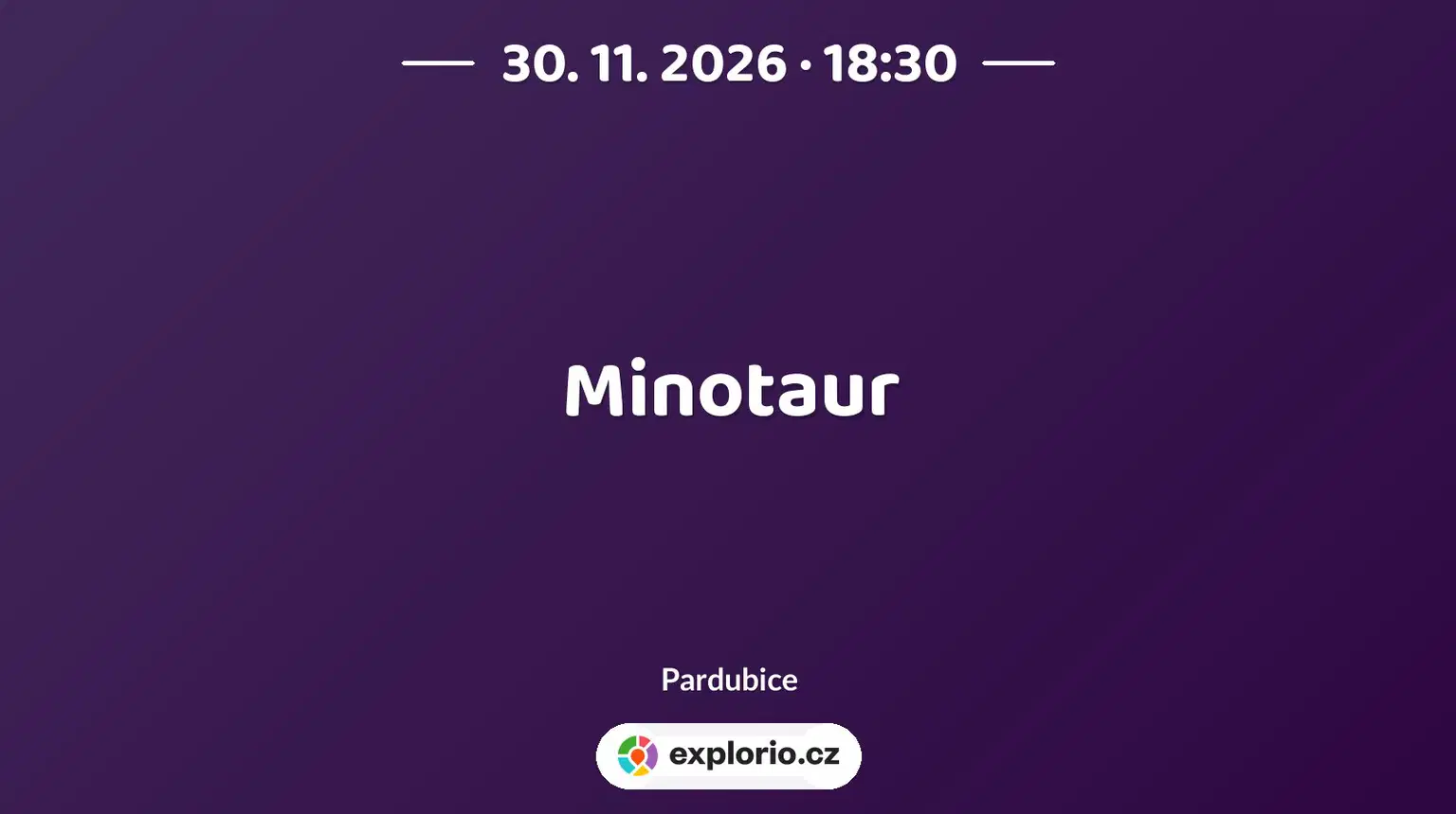 Minotaur – divadlo, Hudba a Kino, Pardubice