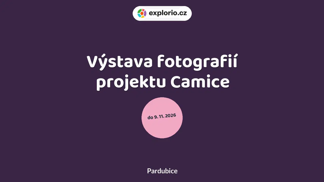 Výstava fotografií projektu Camice – prohlídky a Muzea, Pardubice
