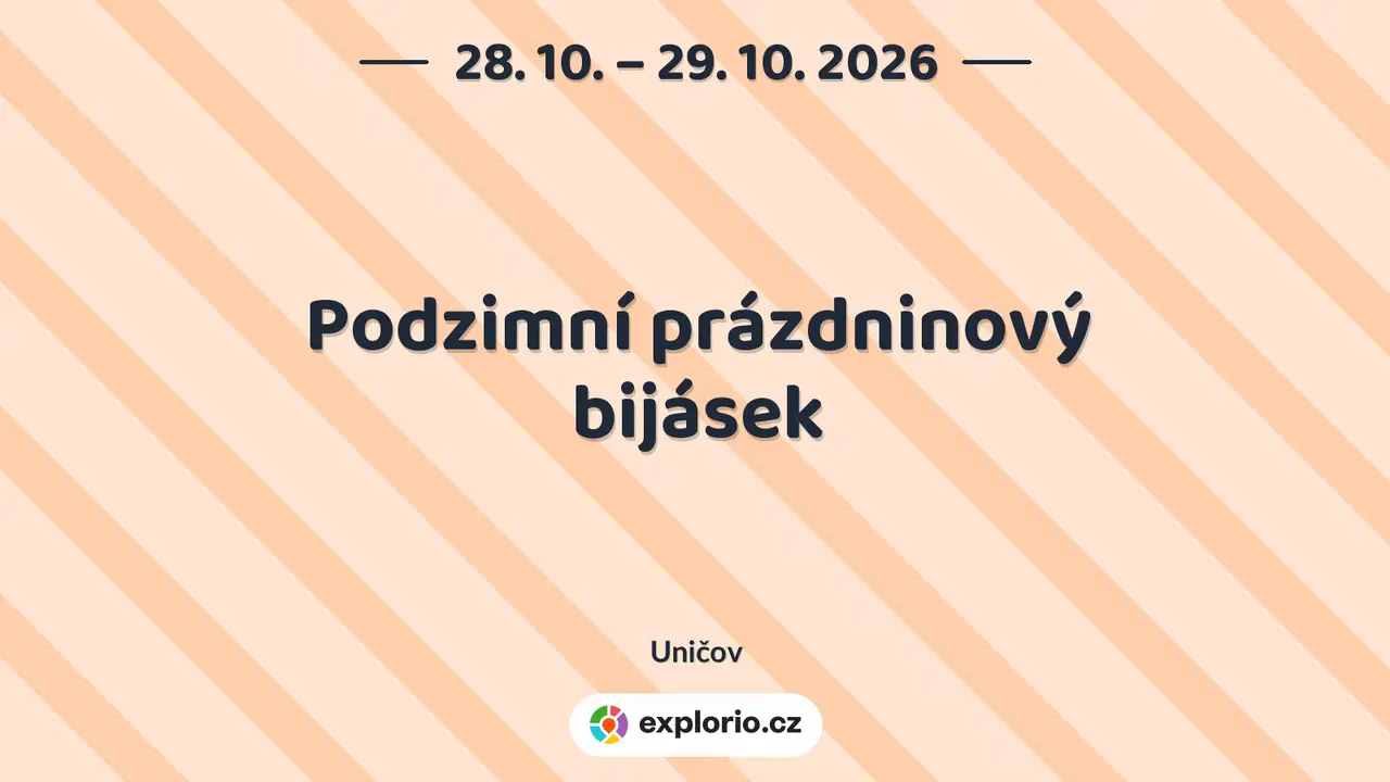 Podzimní prázdninový bijásek – divadlo, Hudba a Kino, Uničov