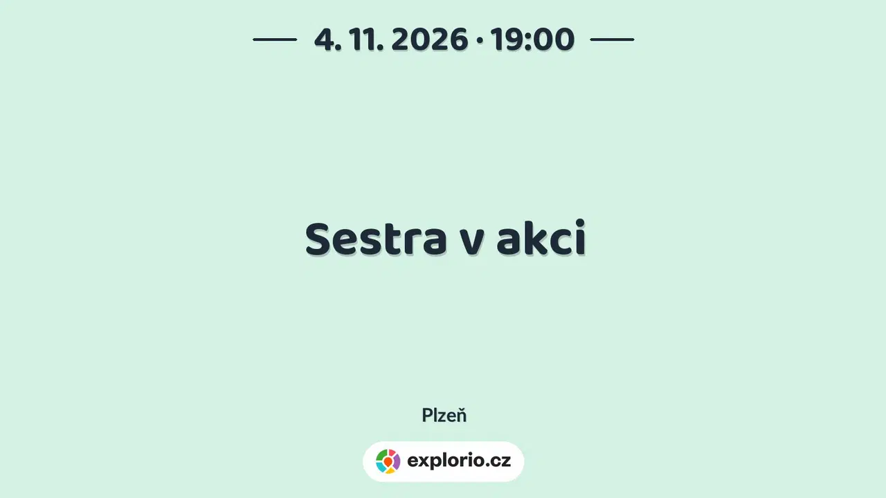 Sestra v akci – divadlo, Hudba a Kino, Plzeň