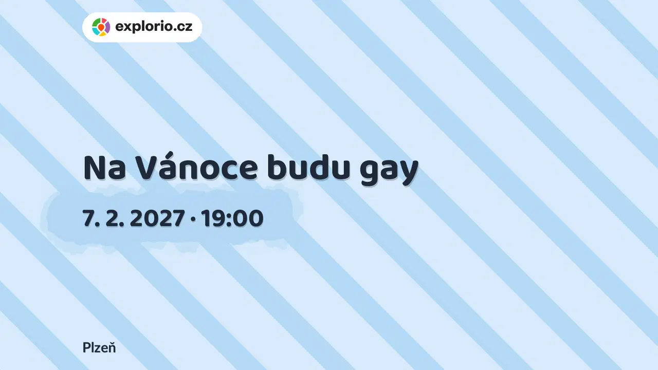 Na Vánoce budu gay – divadlo, Hudba a Kino, Plzeň
