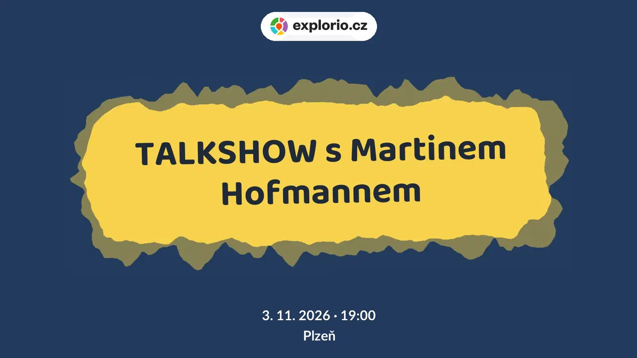 TALKSHOW s Martinem Hofmannem – divadlo, Hudba a Kino, Plzeň