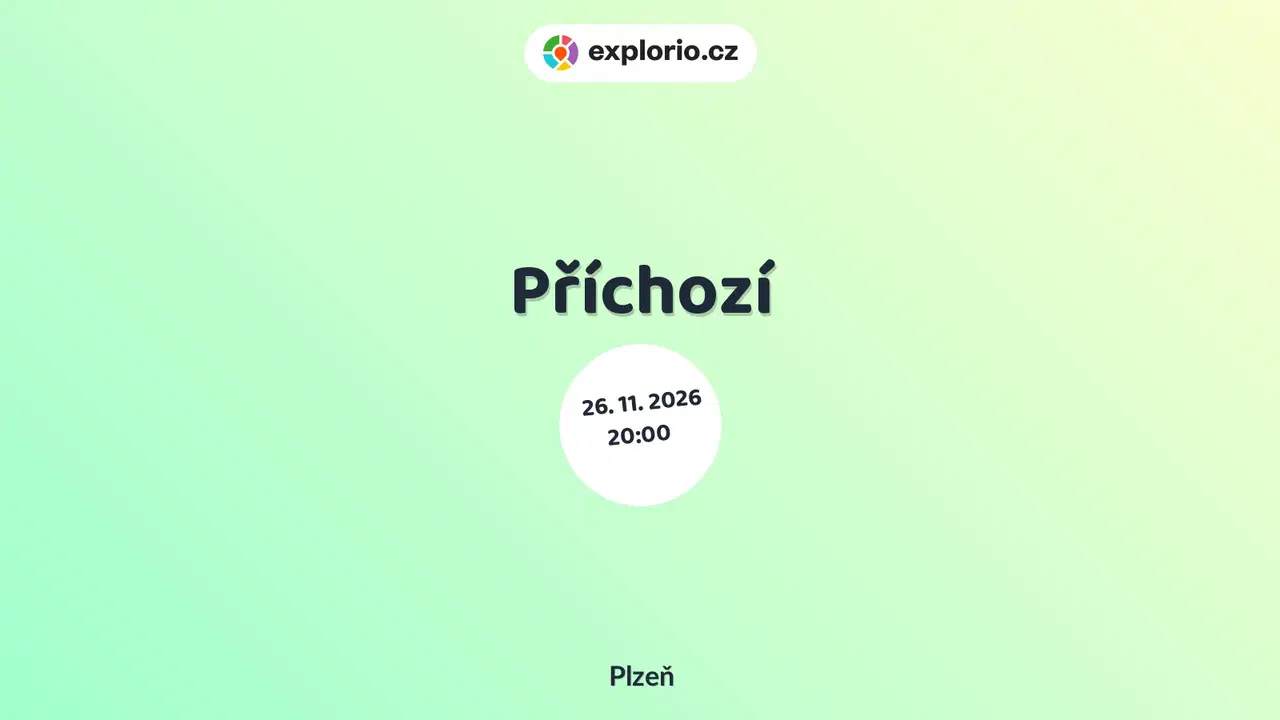Příchozí – divadlo, Hudba a Kino, Plzeň