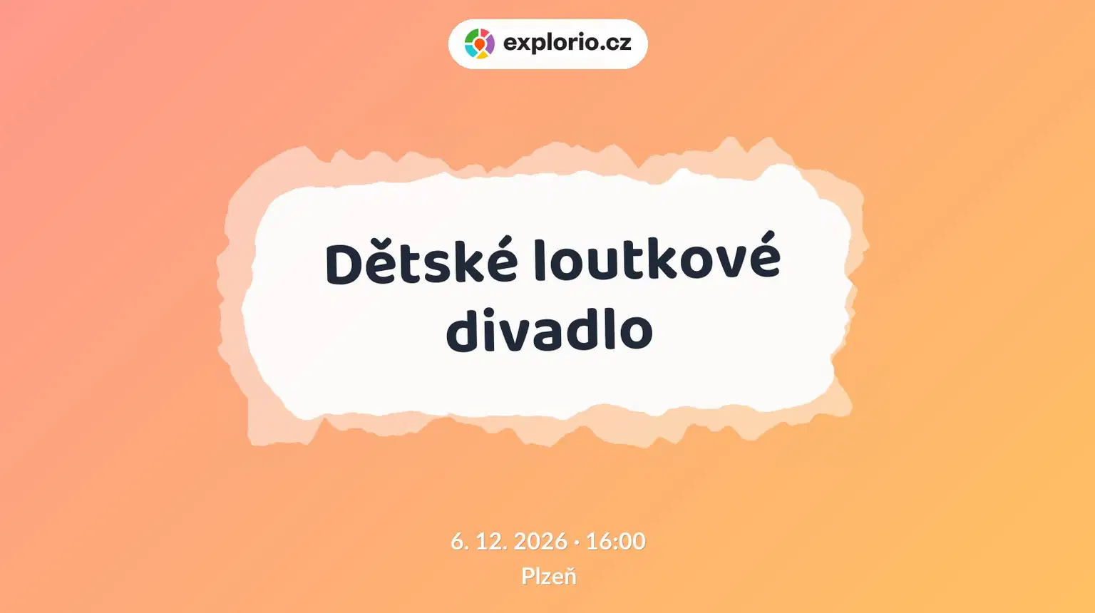 Dětské loutkové divadlo – divadlo, Hudba a Kino, Plzeň