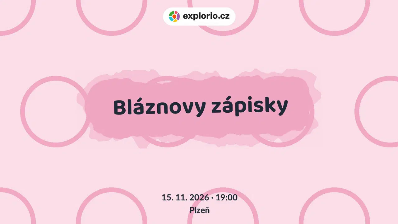 Bláznovy zápisky – divadlo, Hudba a Kino, Plzeň