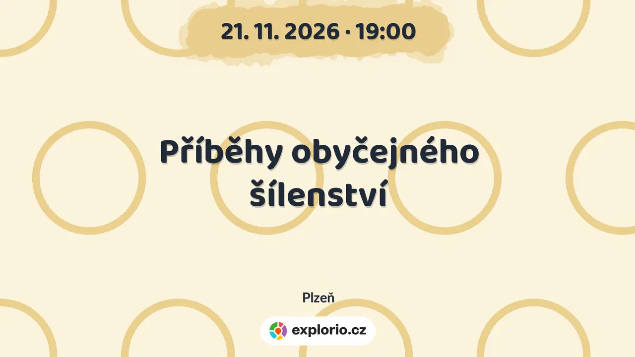 Příběhy obyčejného šílenství – divadlo, Hudba a Kino, Plzeň