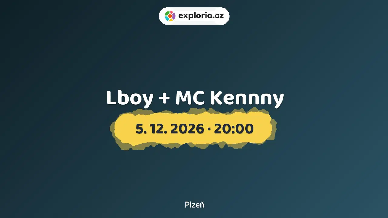 Lboy + MC Kennny – divadlo, Hudba a Kino, Plzeň