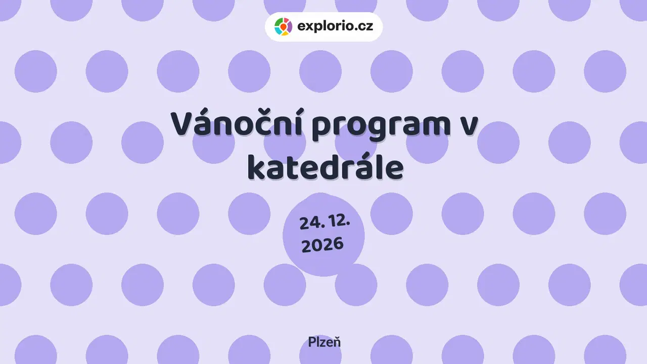 Vánoční program v katedrále – divadlo, Hudba a Kino, Plzeň