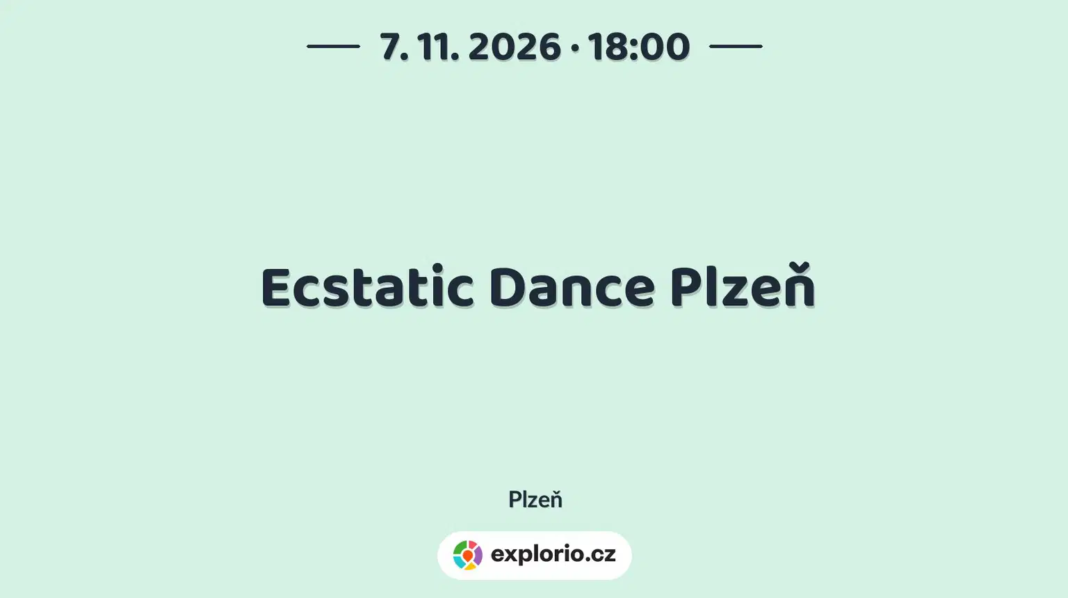 Ecstatic Dance Plzeň – sport a Pohyb, Plzeň