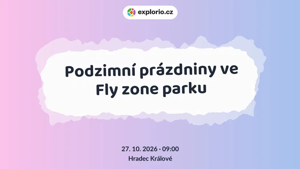 Podzimní prázdniny ve Fly zone parku – sport a Pohyb, Hradec Králové