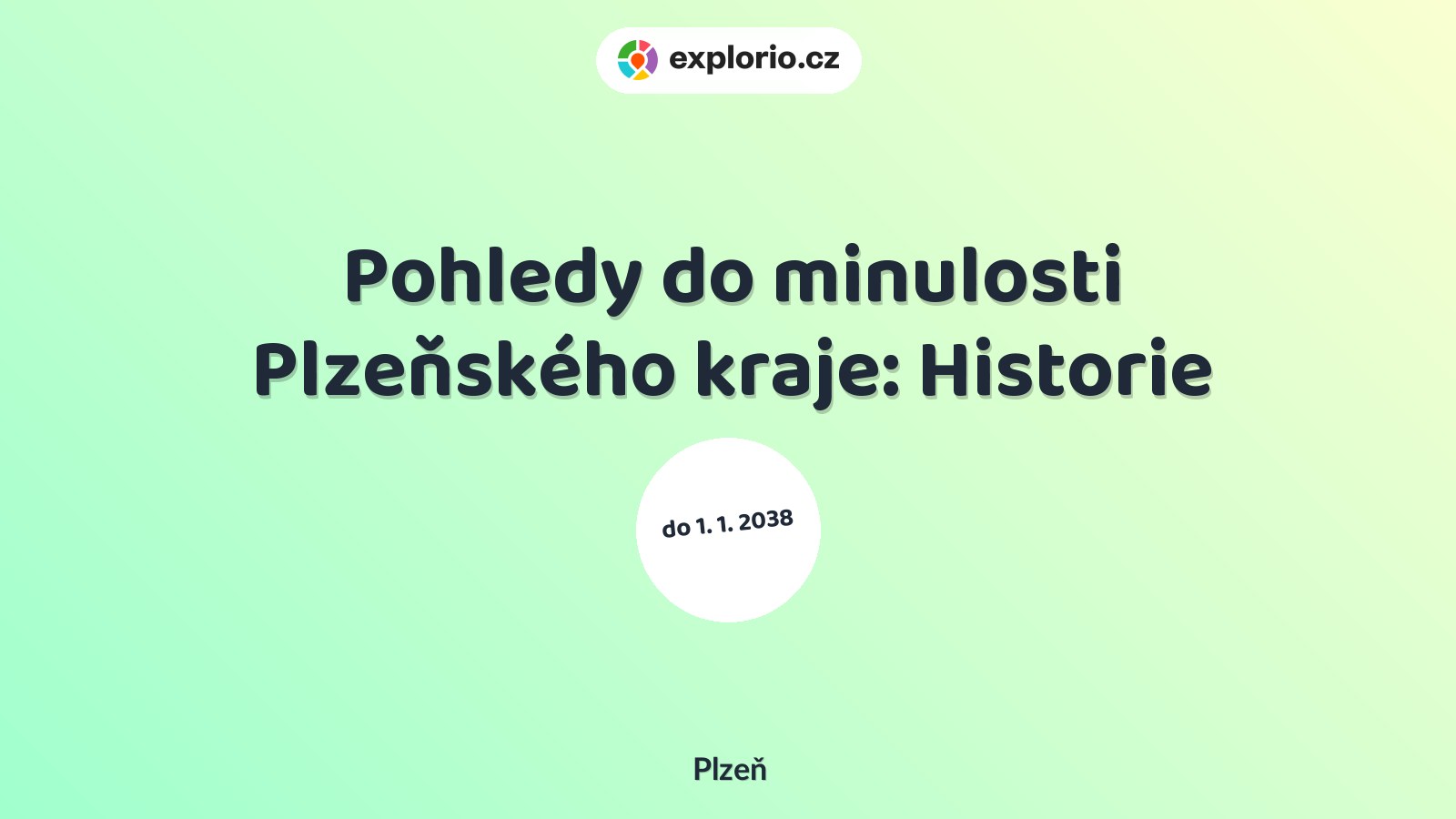 Pohledy do minulosti Plzeňského kraje: Historie – prohlídky a Muzea, Plzeň