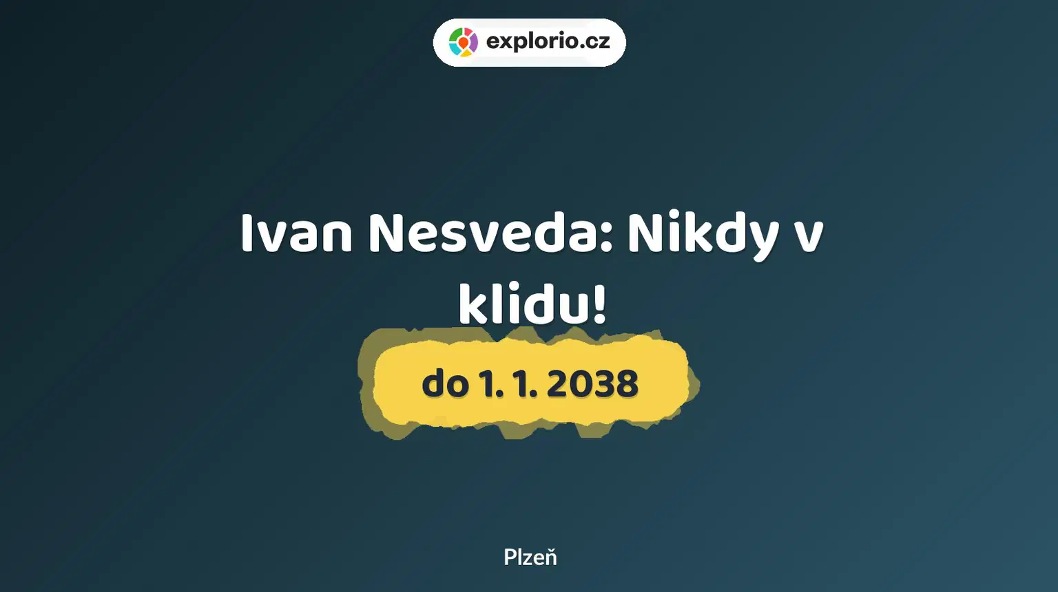 Ivan Nesveda: Nikdy v klidu! – prohlídky a Muzea, Plzeň