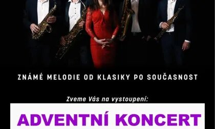Adventní saxofony se zpěvem – divadlo, Hudba a Kino, Plzeň – fotka 2