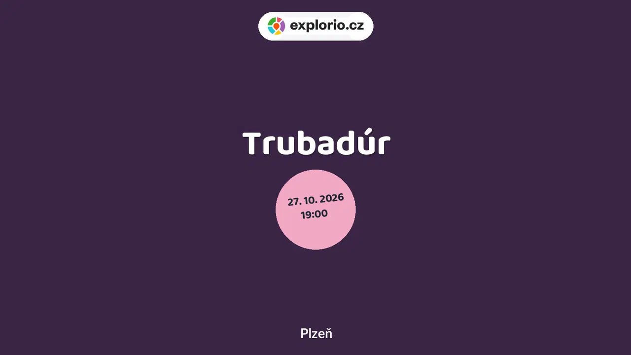 Trubadúr – divadlo, Hudba a Kino, Plzeň