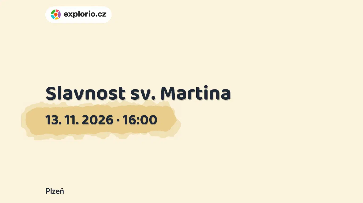 Slavnost sv. Martina – festivaly a Slavnosti, Plzeň