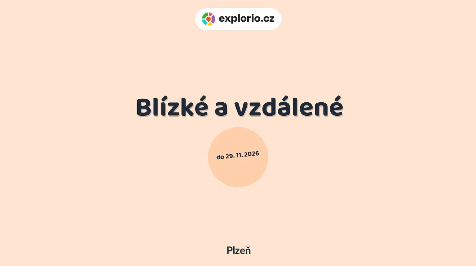 Blízké a vzdálené – prohlídky a Muzea, Plzeň