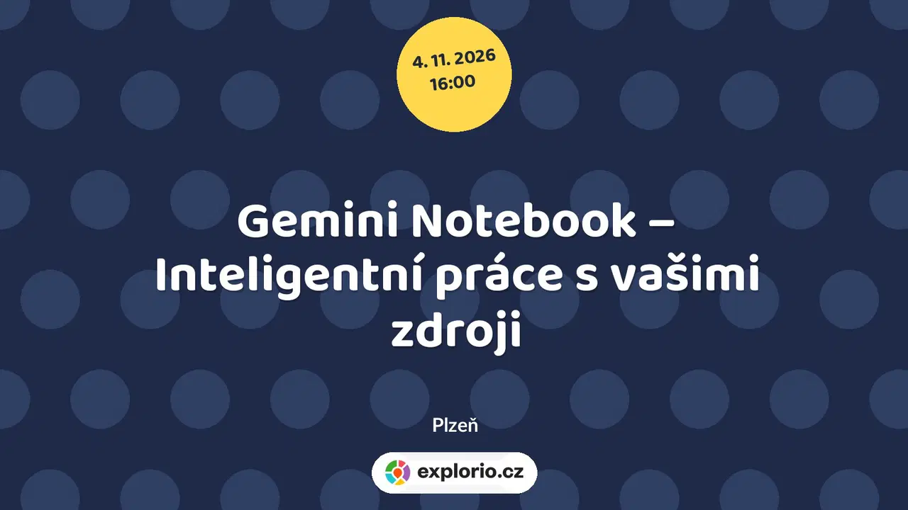 Gemini Notebook – Inteligentní práce s vašimi zdroji – tvořivé dílny a Workshopy, Plzeň