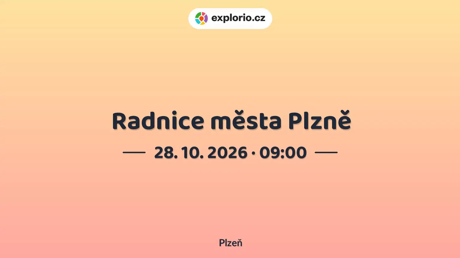 Radnice města Plzně – prohlídky a Muzea, Plzeň