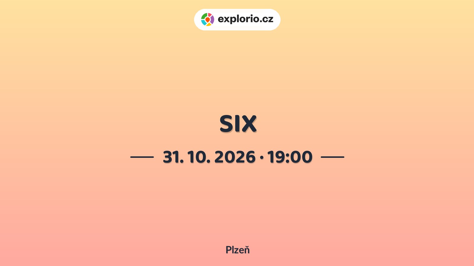 SIX – divadlo, Hudba a Kino, Plzeň