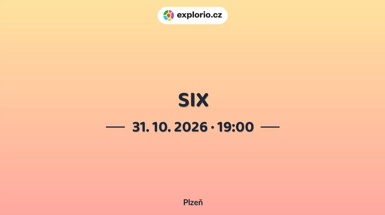 SIX – divadlo, Hudba a Kino, Plzeň