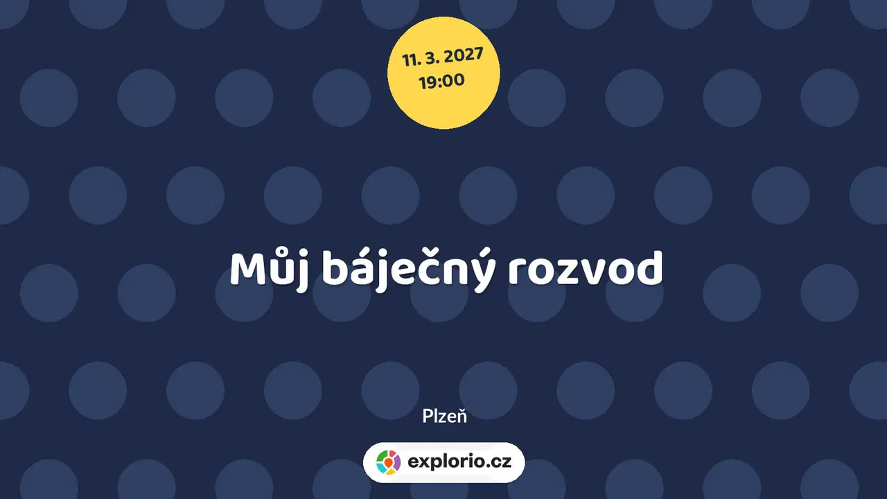 Můj báječný rozvod – divadlo, Hudba a Kino, Plzeň